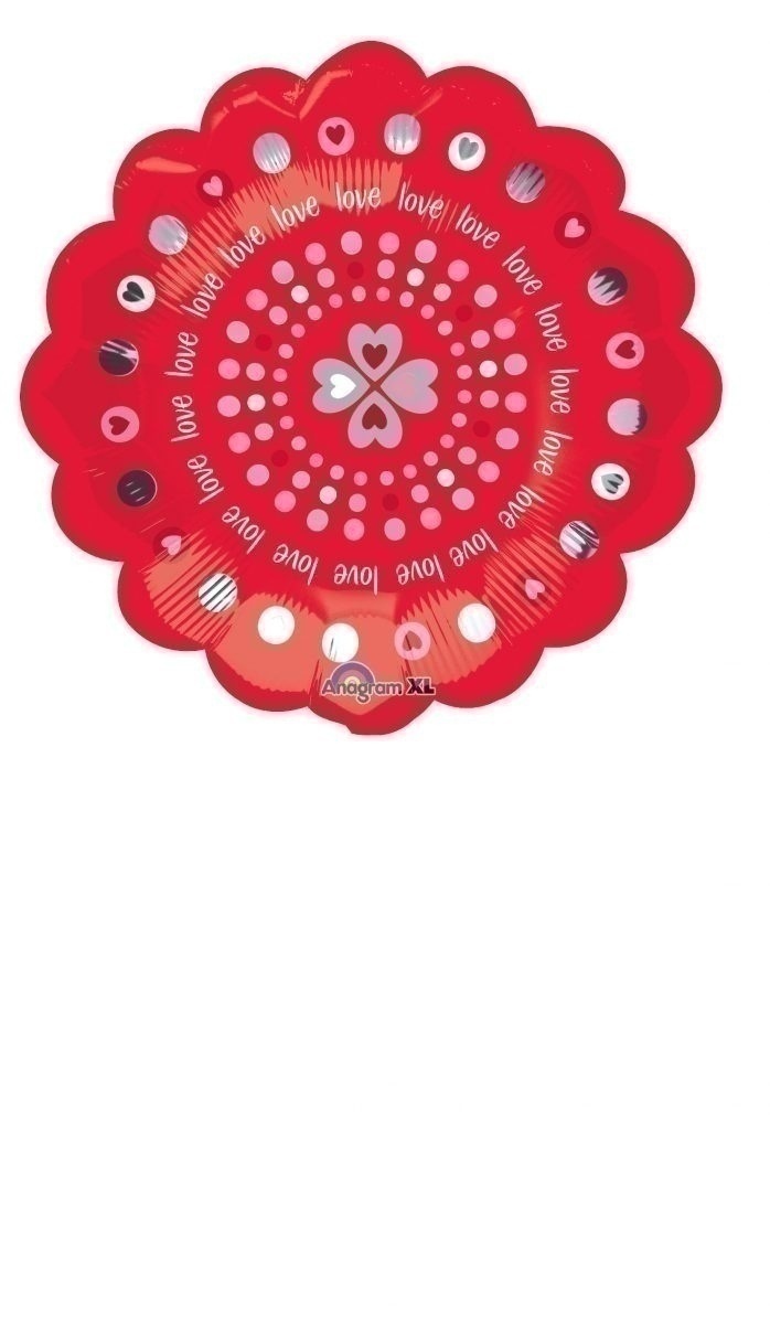 Μπαλόνι φοιλ 18 Shape Love Flower /46 εκ