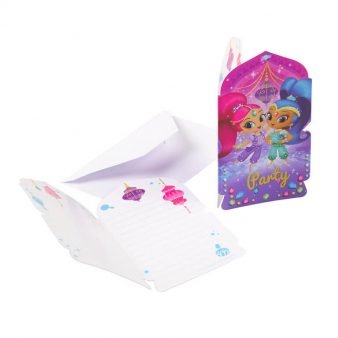 Προσκλήσεις Shimmer & Shine /6 τεμ