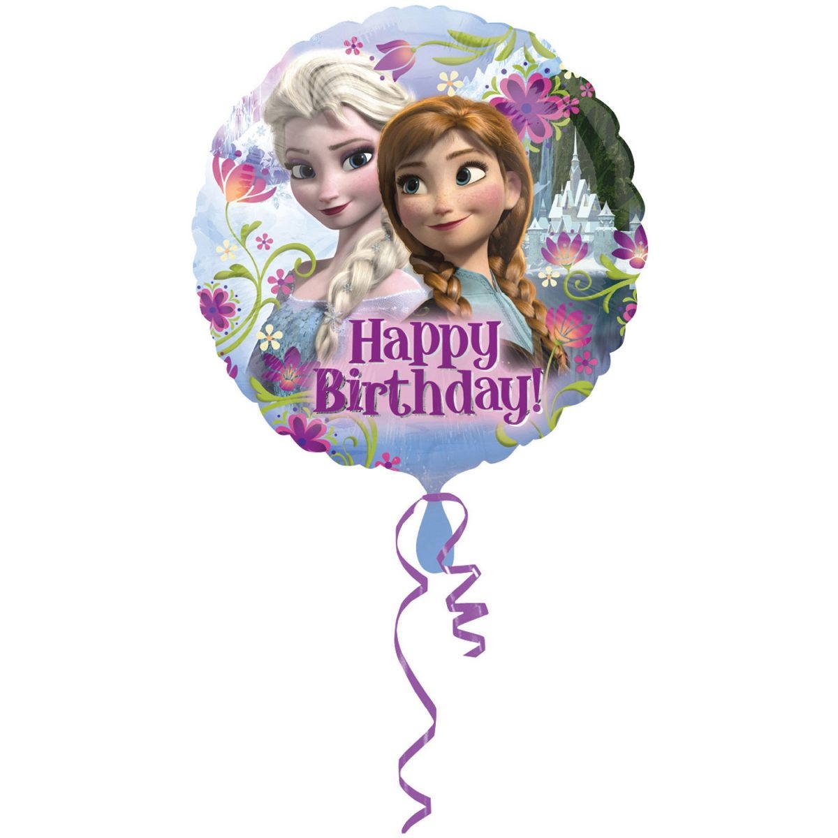 Μπαλόνι Φοιλ 17 Frozen II Happy Bithday / 43 εκ