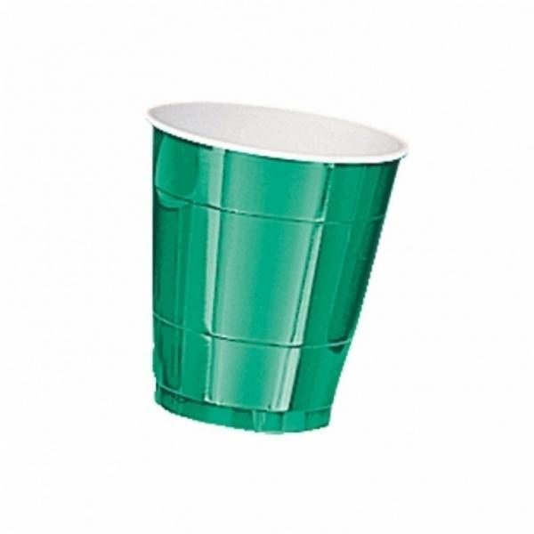 Ποτήρια 355ml πλαστικά Πράσινα /10 τεμ