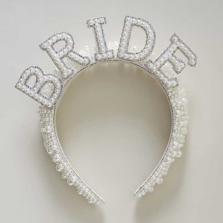 Στέκα "Bride" με πέρλες