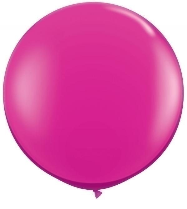 Μπαλόνια Λάτεξ 3Π Magenta Jewel /2 τεμ