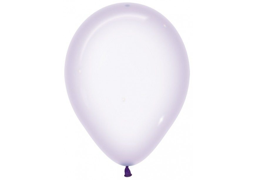 Μπαλόνια Λάτεξ 12 Crystal Bubble Μωβ / 100 τεμ