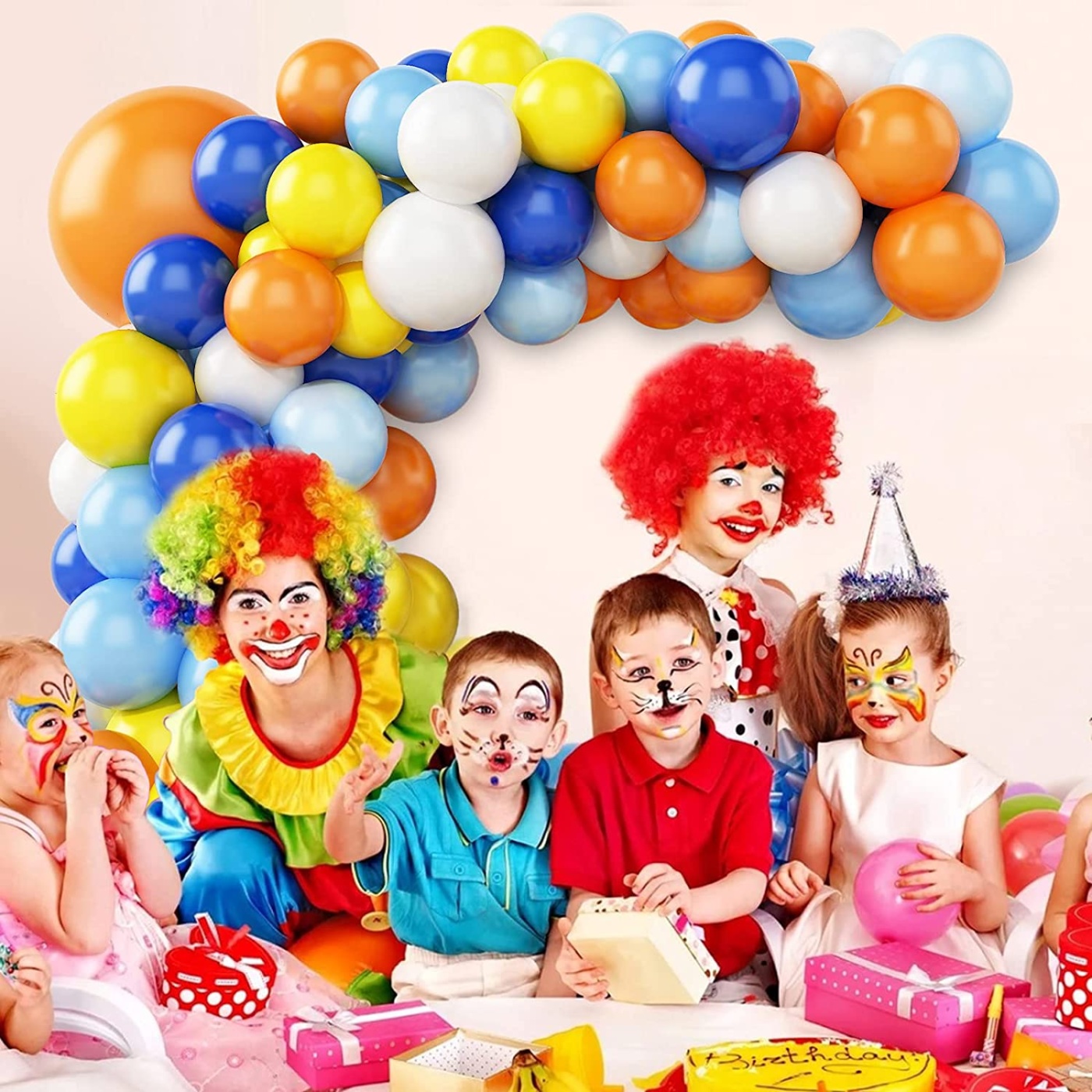DIY Γιρλάντα "Party Time"/ 72 Μπαλόνια - Image 2