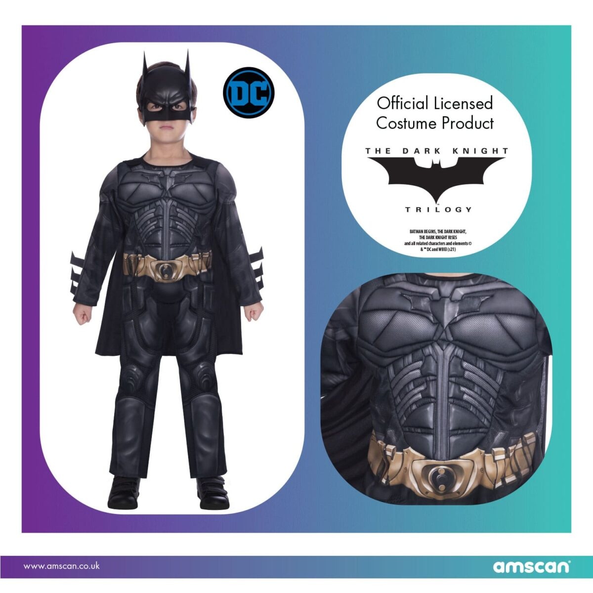 Στολή Batman The Dark Knight 8-10 Ετών