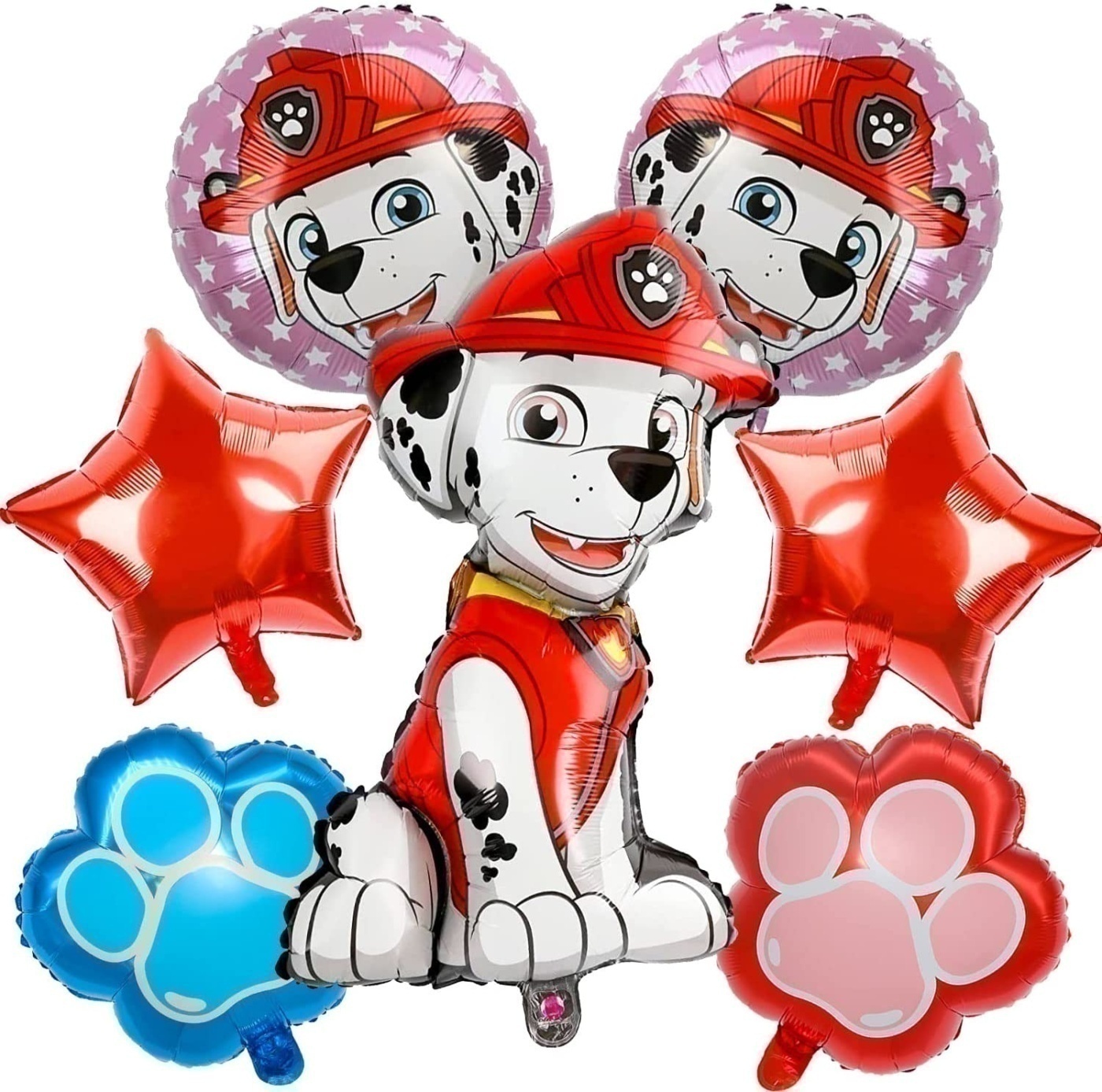Σετ μπαλονιών Paw Patrol Μάρσαλ "Το κουτάβι πυροσβέστης"