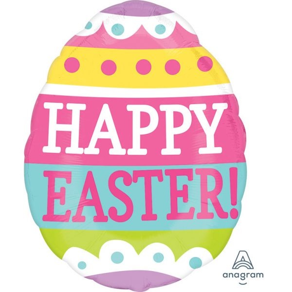 Μπαλόνι Φοιλ Junior Shape Springy Easter Egg / 40 x 30 εκ