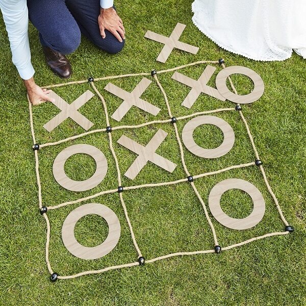 Παιχνίδι Γάμου Wedding Garden Games Outdoor Noughts & Crosses