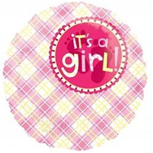 Μπαλόνι Φοιλ 18 It’s A Girl Plaid /46 εκ