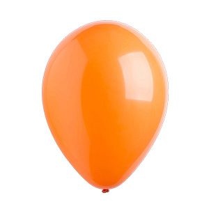 Μπαλόνια Λάτεξ 11'' Πορτοκαλί Standard Everts