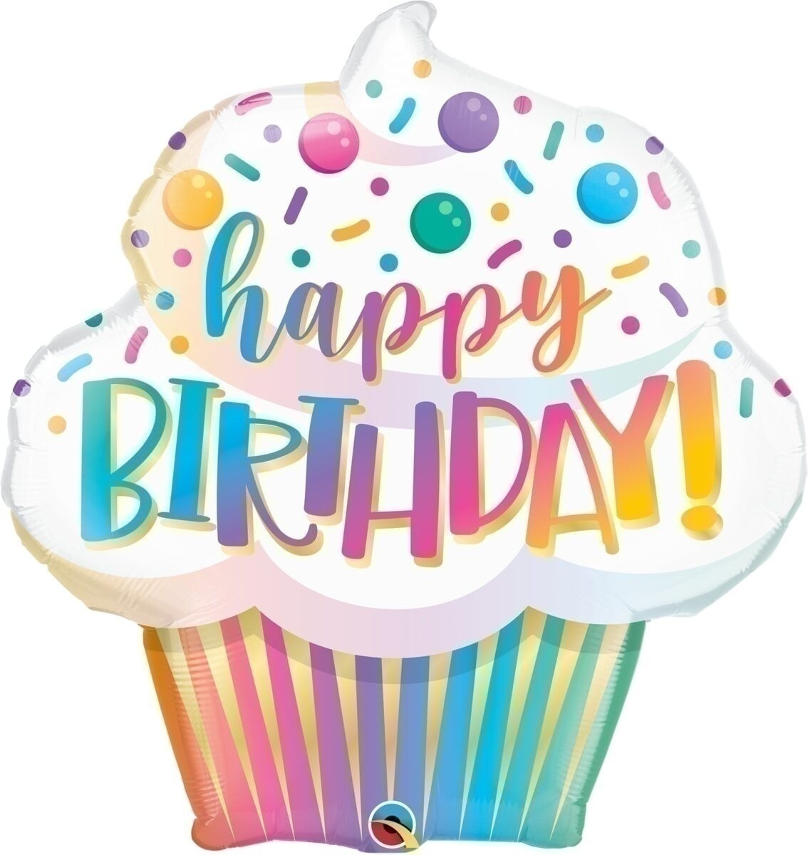 Μπαλόνι Φοιλ Σχήμα 31 Birthday Ombre Cupcake / 79εκ