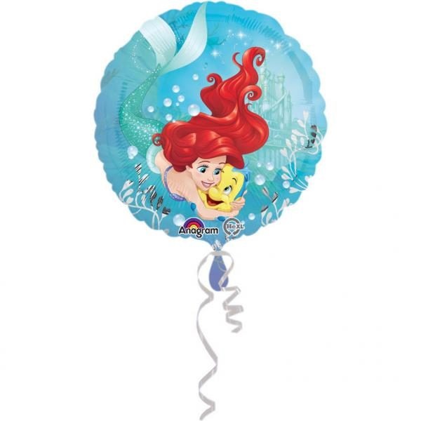 Μπαλόνι Φοιλ 17 Στρογγυλό Little Mermaid Ariel