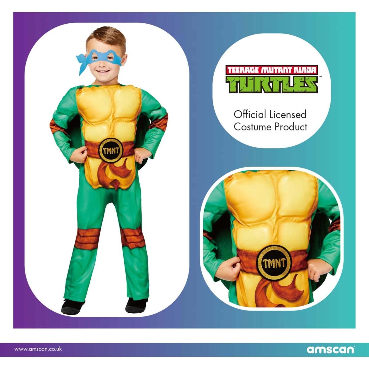 Στολή Teenage Mutant Ninja Turtles Costume / 4-6 Ετών