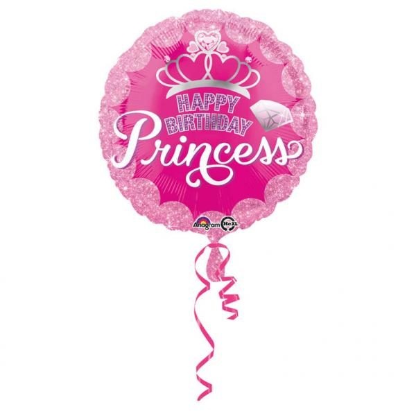 Μπαλόνι Φοιλ 18¨Στρογγυλό HB Princess Crown & Gem Κορώνα