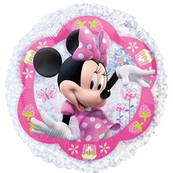 Μπαλόνι Φοιλ 21 Holographic Minnie Mouse / 53 εκ