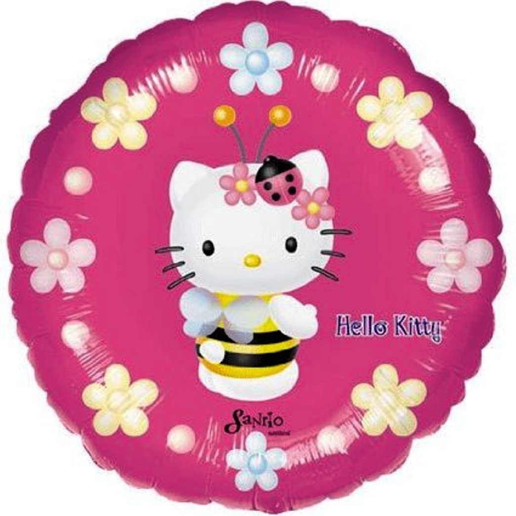 Μπαλόνι φοιλ 18 Hello Kitty Bee /46εκ