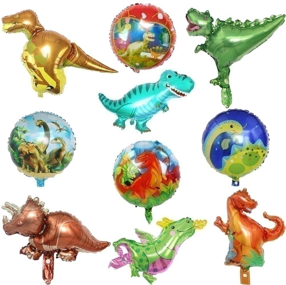 Σετ Mπαλονιων "dino" / 10 Μπαλόνια