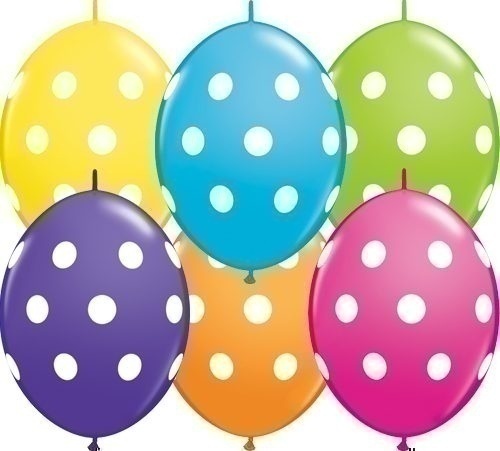 Quick Link 12 Big Polka DotsTropical Assortment /50 τεμ