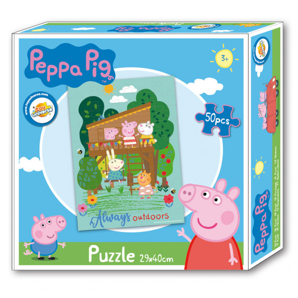 Παιδικό Puzzle Peppa Pig 50τμχ για 3+ Ετών