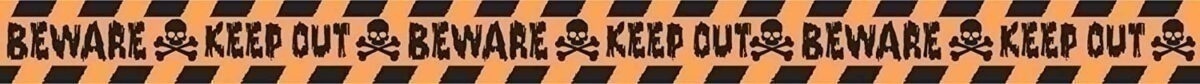 Ταινία Φοιλ Keep Out / 30.48 μ