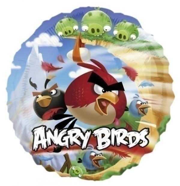 Φοιλ 18 Στρογγυλό Angry Birds