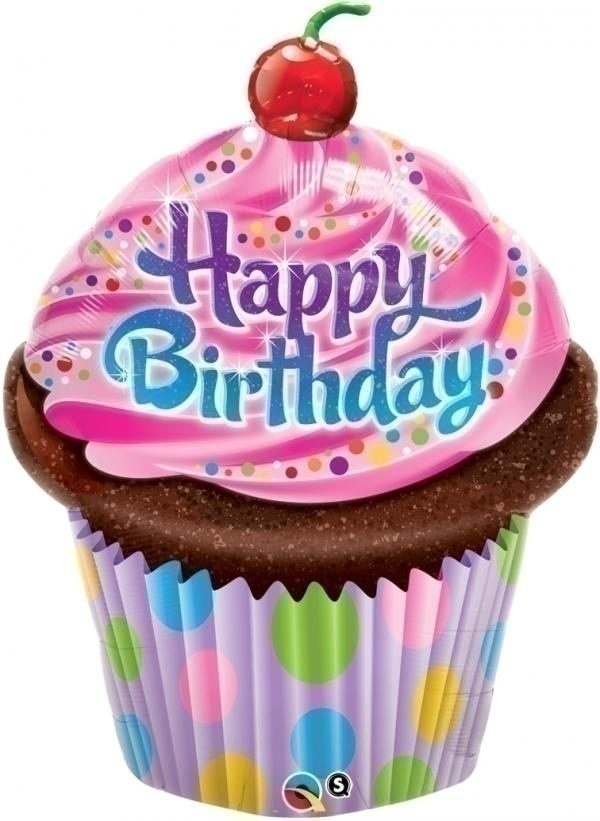 35 Birthday Frosted Cupcake