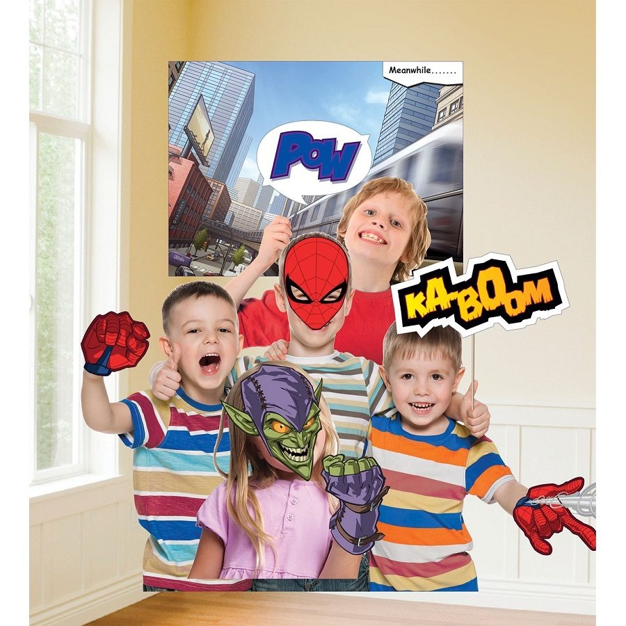 Σετ Φωτογραφικού Θαλάμου Spiderman / 12 τεμ