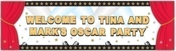 Banner Giant Hollywood Personalize 50,8εκ Χ 1,65μ