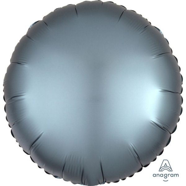 Μπαλόνι Φοιλ 17 Satin Luxe Steel Blue 43 εκ