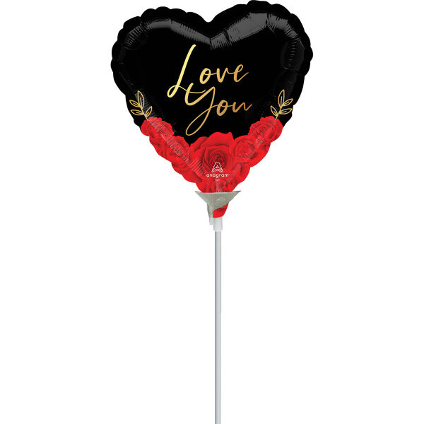 Μπαλόνια Φοιλ Minishape 4 Love You Romantic Roses / 10εκ