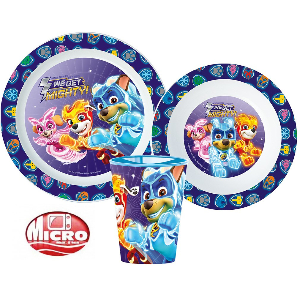 Σετ Φαγητού Paw Patrol Energy 3τμχ για 2+ μηνών