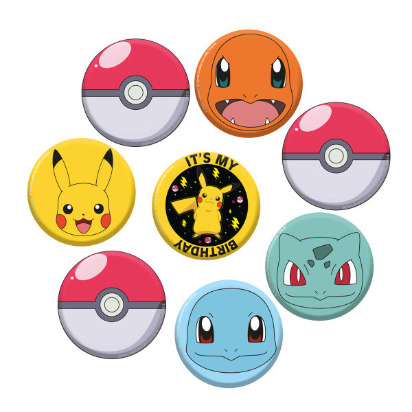 8 Badges Pokémon - Κονκάρδες