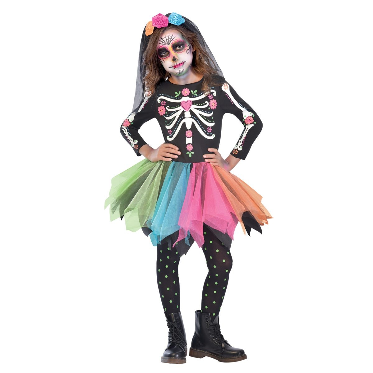 Στολή Mexican Sugar Skull 8/10 Ετών