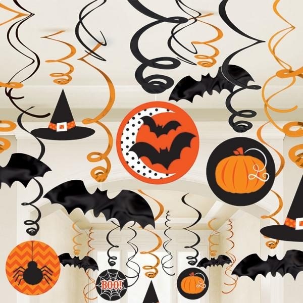Διακοσμητικά Οροφής Halloween /30 τεμ