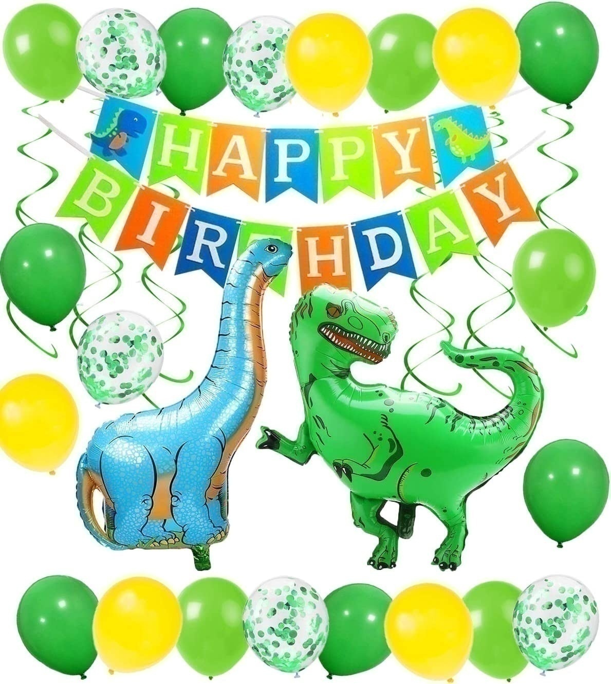 Σετ πάρτυ Dino με μπαλόνια