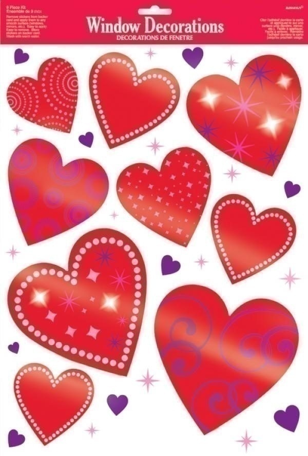 Window Dec. Valentine Prism. Vinyl