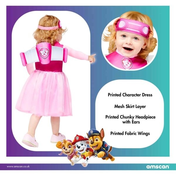 Στολή Paw Patrol Skye Costume 2-3 Ετών