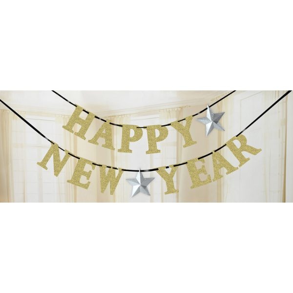 Γιρλάντα γράμματα Happy New Year