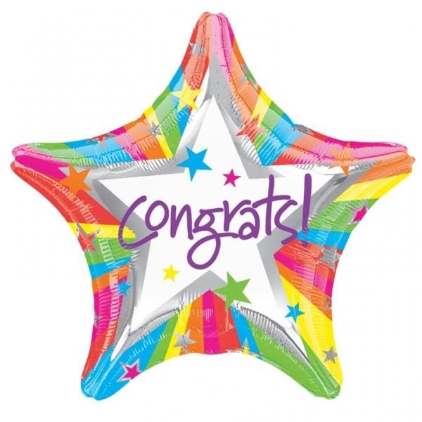 Μπαλόνι Φοιλ 19 Άστρο Congrats