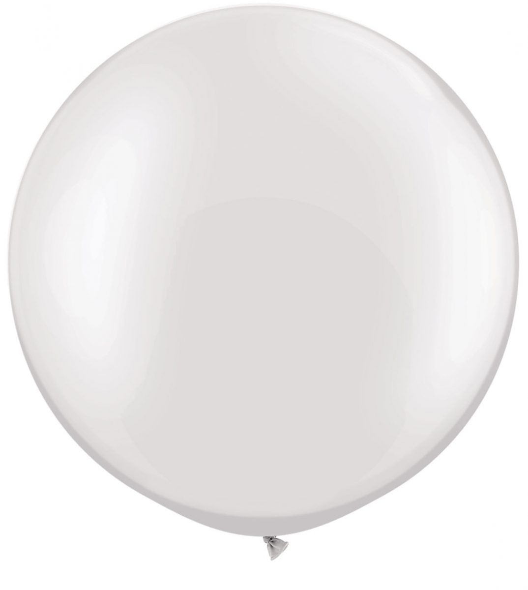 Μπαλόνια Λάτεξ 3Π Pearl White /2 τεμ