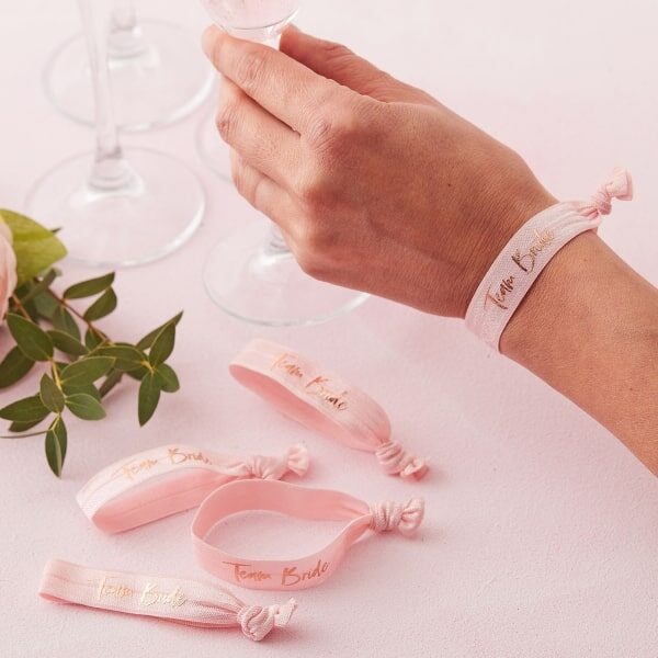 Βραχιόλια Pink Team Bride Hen Party