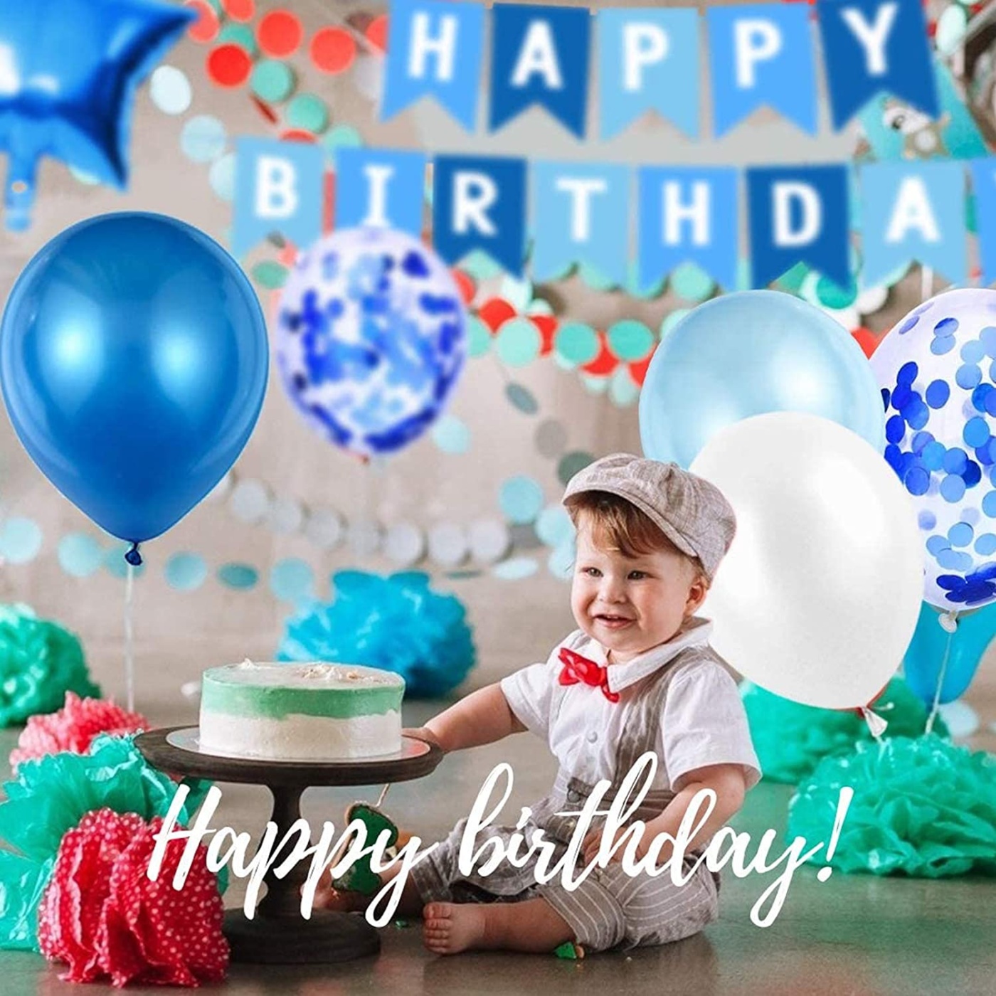Blue Birthday Party & Μπαλόνι Αριθμός - Image 2