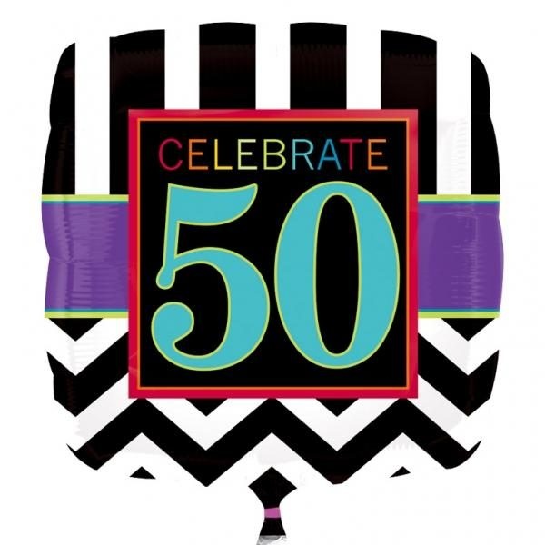 Μπαλόνι Φοιλ 18 Φοιλ Μπαλόνι Celebrate 50 /46 εκ