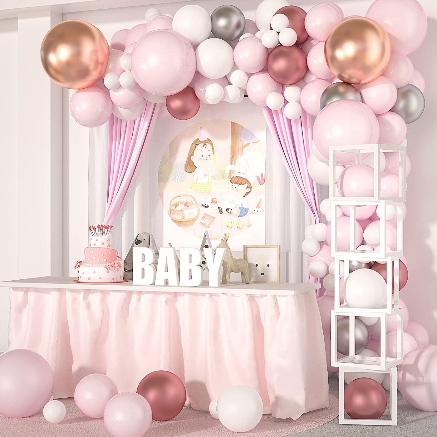DIY Γιρλάντα "Wonderful Dream" / 107 Μπαλόνια - Image 3