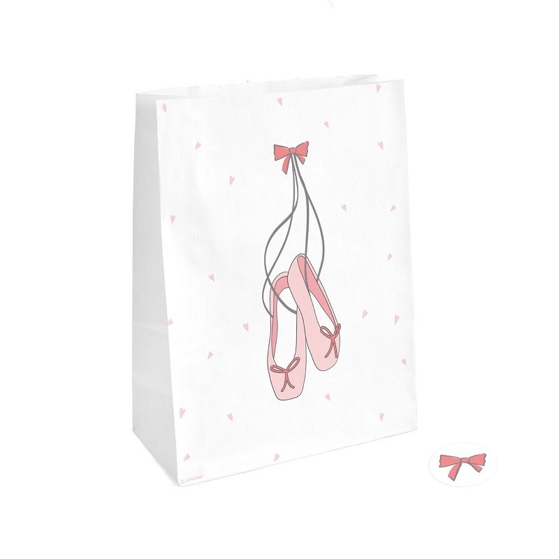 Τσάντες Δώρου με αυτοκόλλητα Little Dancer 14.7 x 21 εκ / 4 τεμ