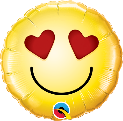 Μπαλόνι Φοιλ 9 Smiley Love