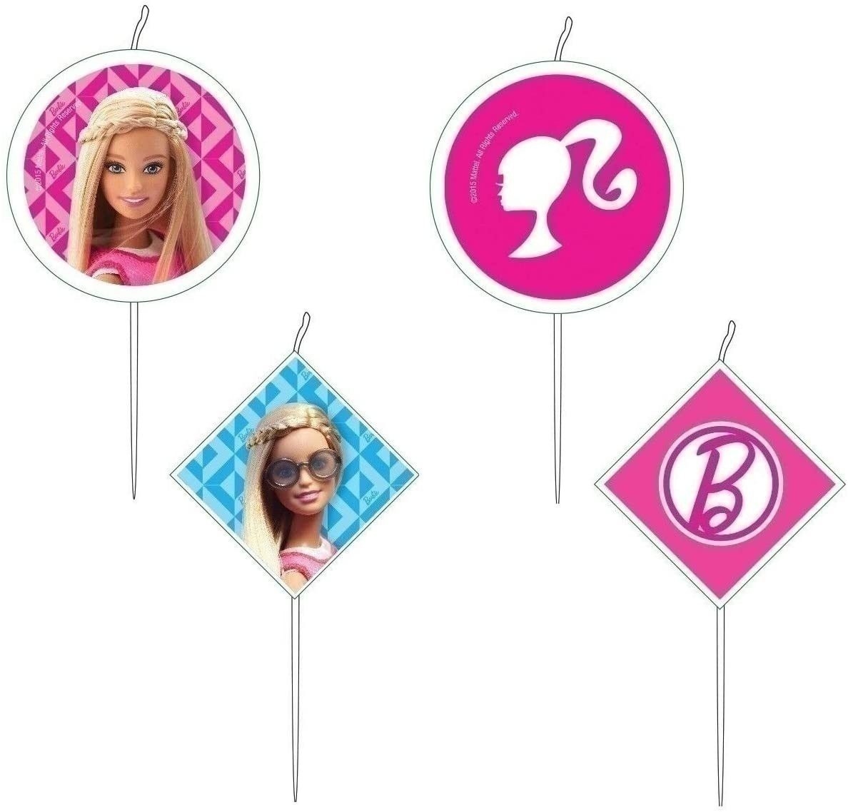 Κεράκια Barbie Sparkle / 4 τεμ