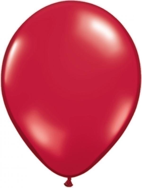 Μπαλόνια Λάτεξ 5 Ruby Red Jewel /100 τεμ