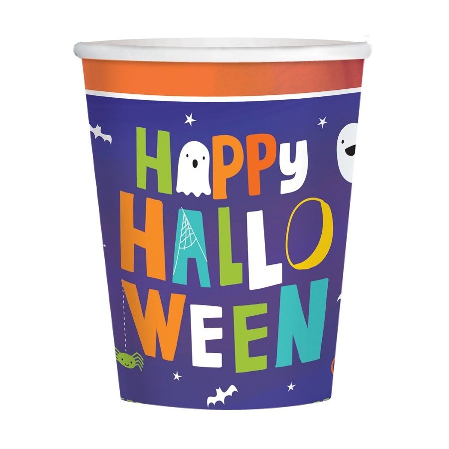 Ποτήρια 266ml Hallo-ween Friends /8 τεμ