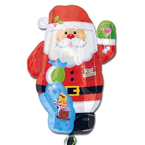 Μπαλόνι Φοιλ Σχήμα Jr. Shape 18 Santa Claus 45 εκ. - Άγιος Βασίλης